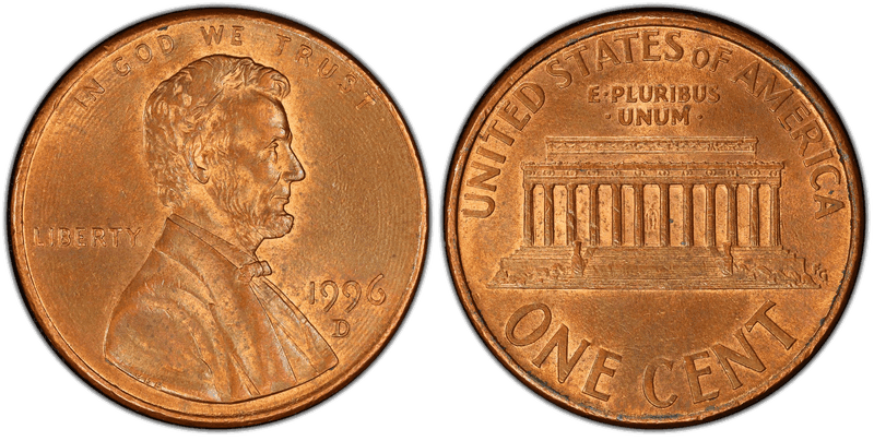 1996 Lincoln Cent
