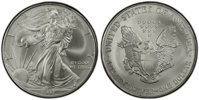 1997 (P) American Silver Eagle