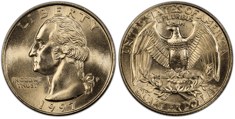 1997 (P) Washington Quarter