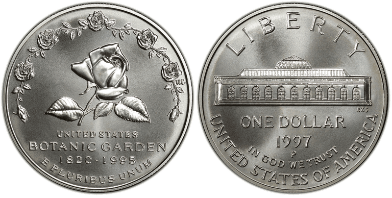 1997 United States Botanic Garden Commemorative Dollar