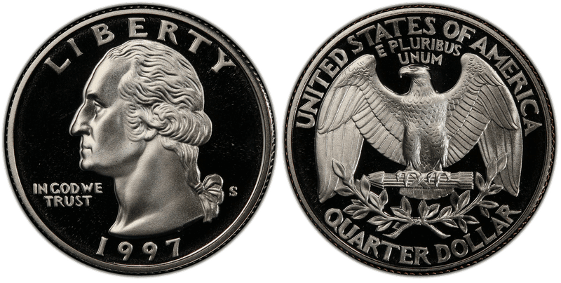 1997 (S) Proof Washington Quarter