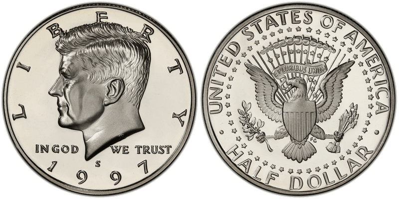 1997 (S) Proof Kennedy Half Dollar