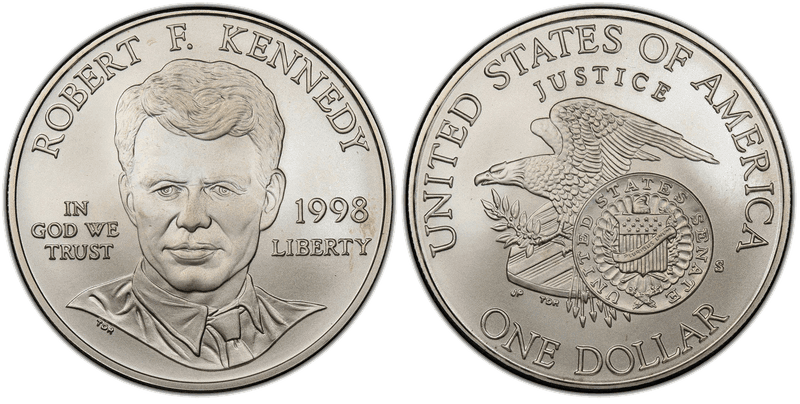 1998 Robert F. Kennedy Commemorative Dollar