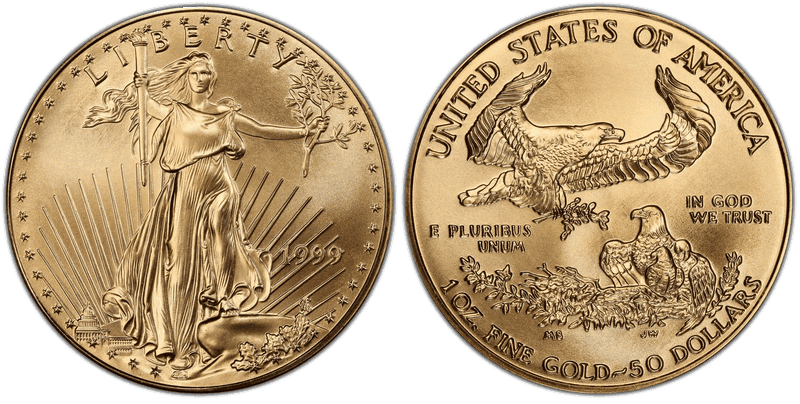 1999 American Eagle Fifty Dollar Gold