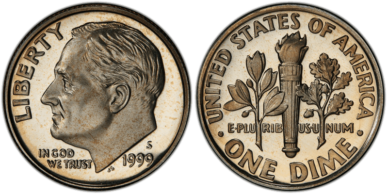 1999 (S) Proof Roosevelt Dime