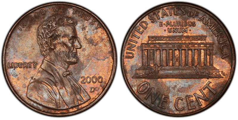 2000 Lincoln Cent