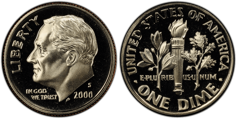 2000 (S) Proof Roosevelt Dime