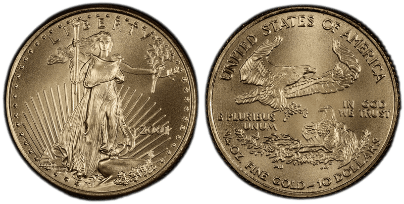 2001 American Eagle Ten Dollar Gold