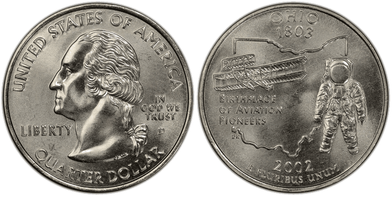 2002 (D) Ohio State Quarter