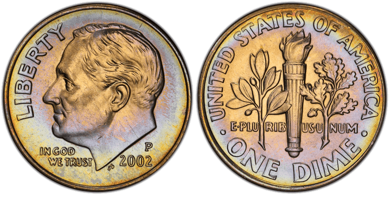 2002 (P) Roosevelt Dime
