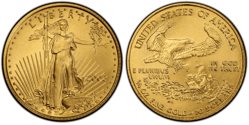 2003 American Eagle Ten Dollar Gold