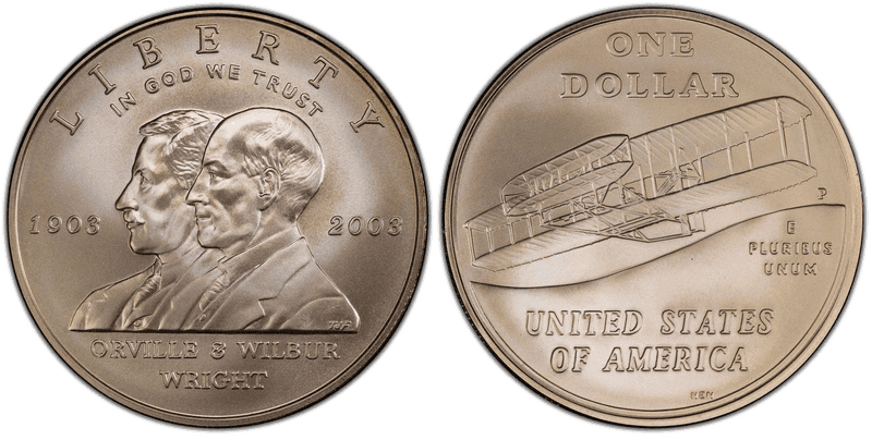 2003 First Flight Centennial Commemorative Dollar