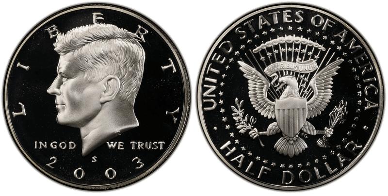2003 (S) Proof Kennedy Half Dollar