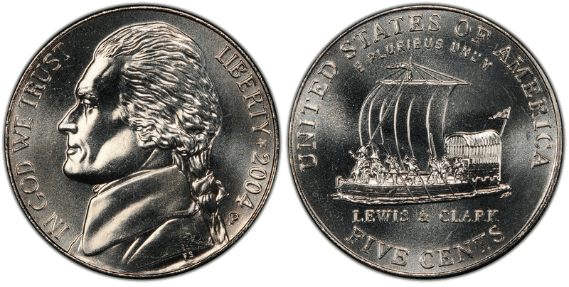 2004 (P) Jefferson Nickel - Keelboat