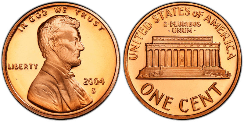 2004 (S) Proof Lincoln Memorial Cent