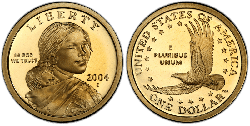 2004 (S) Proof Sacagawea Dollar