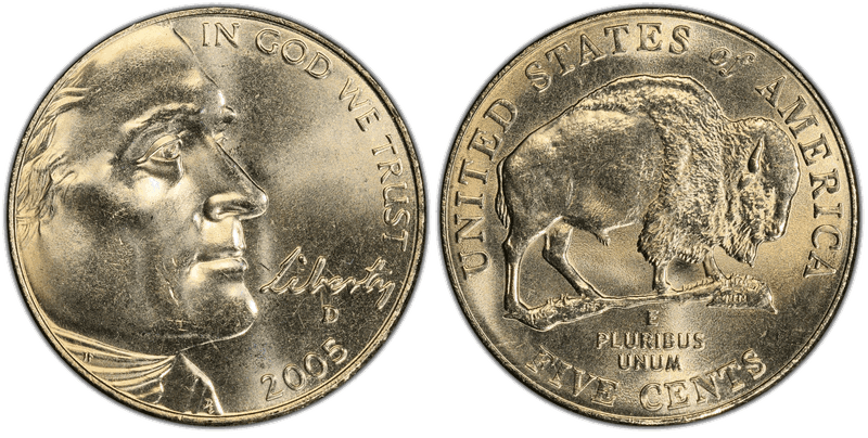 2005 Jefferson Nickel