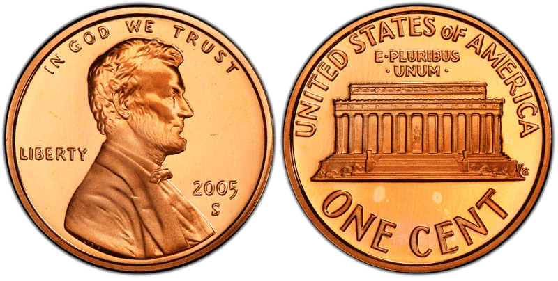 2005 (S) Proof Lincoln Memorial Cent