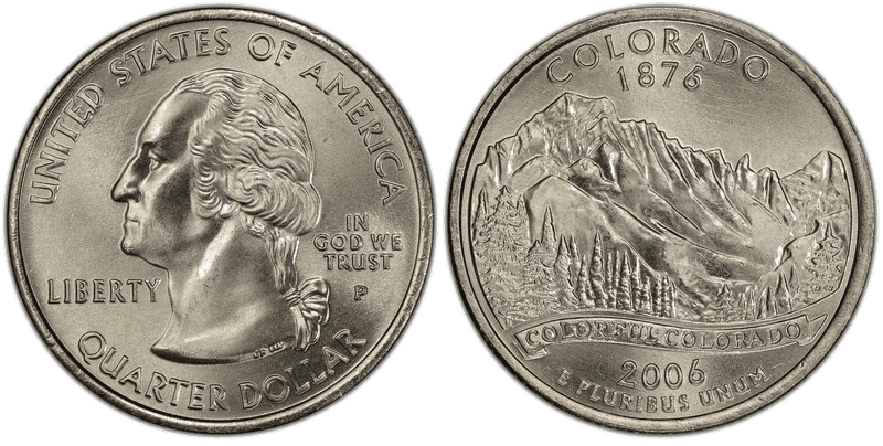 2006 (P) Colorado State Quarter