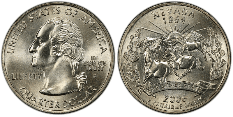 2006 (P) Nevada State Quarter