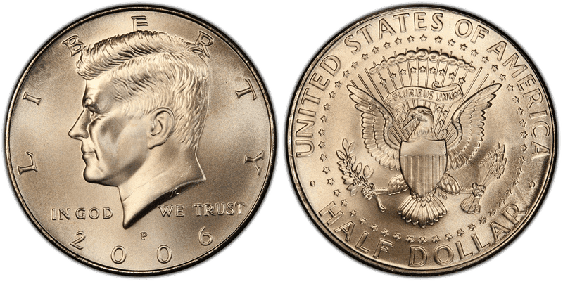 2006 (P) Satin Finish Kennedy Half Dollar