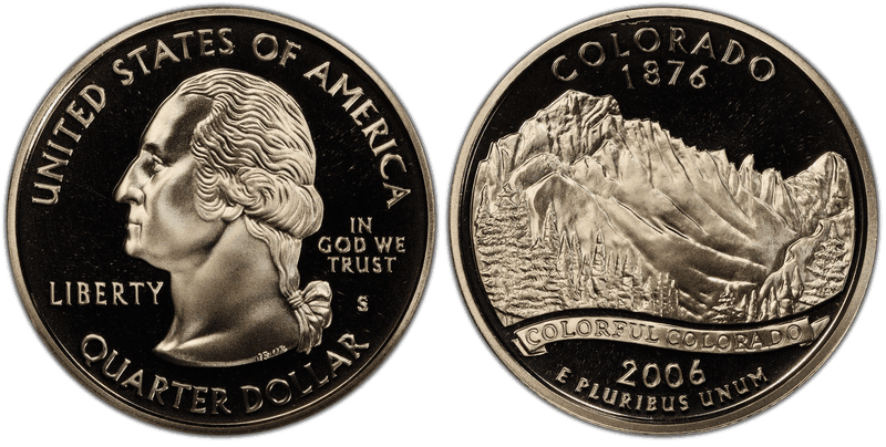 2006 (S) Proof Colorado State Quarter