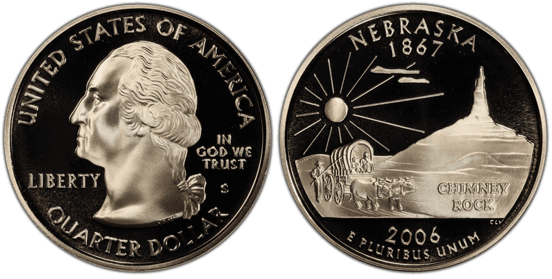 2006 (S) Proof Nebraska State Quarter