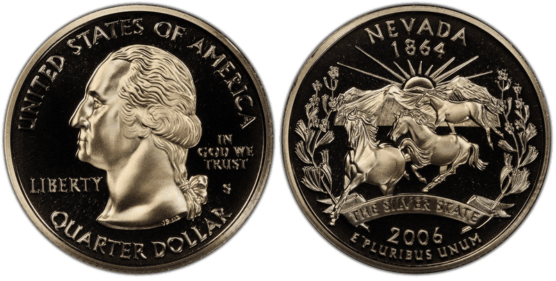 2006 (S) Proof Nevada State Quarter