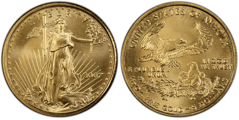 2007 American Eagle Five Dollar Gold