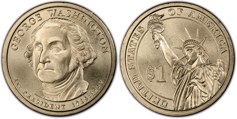 Presidential Dollars 2007 to Date series coin