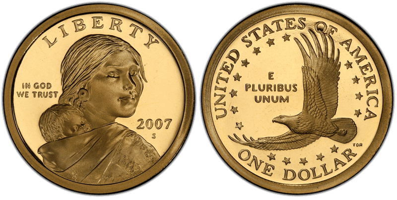 2007 (S) Proof Sacagawea Dollar