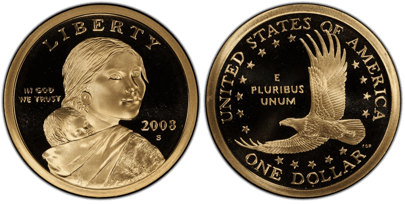 2008 (S) Proof Sacagawea Dollar