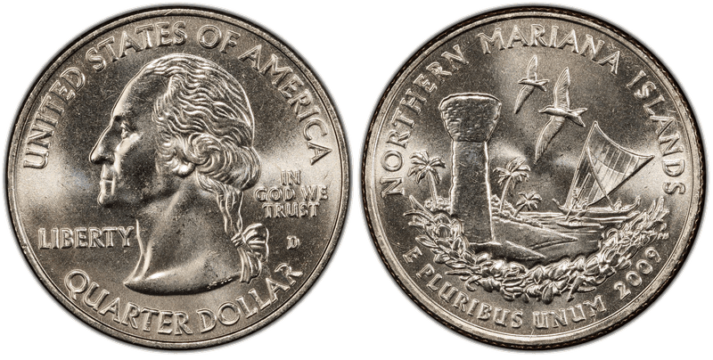 2009 (D) Northern Mariana Islands Quarter