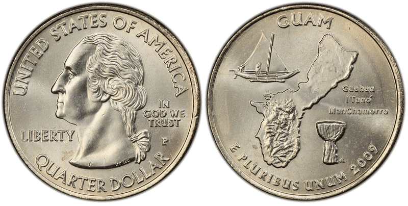 2009 (P) Guam Quarter