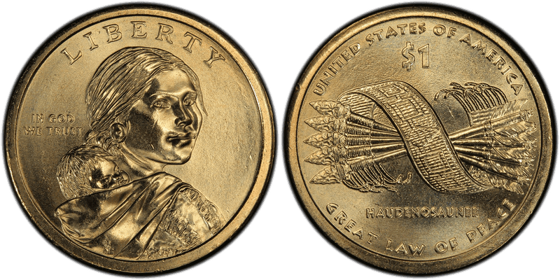 2010 (P) Native American Dollar - Position A