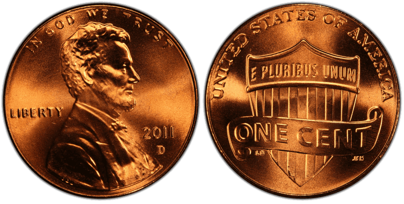2011 Lincoln Shield Cent