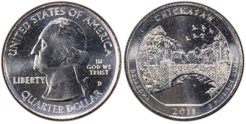 2011 America the Beautiful Washington Quarter