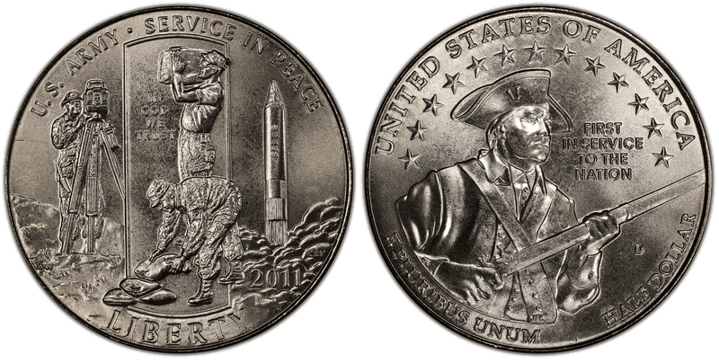 2011 United States Army Commemorative Half Dollar