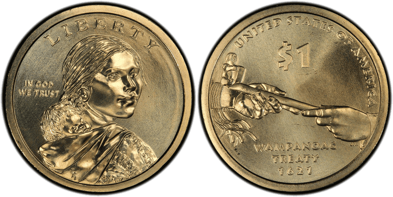 2011 (P) Native American Dollar - Position A