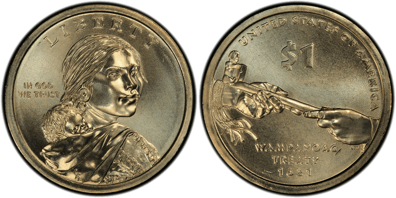 2011 (P) Native American Dollar - Position B