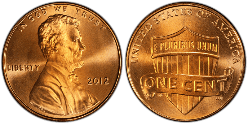 2012 (P) Lincoln Shield Cent