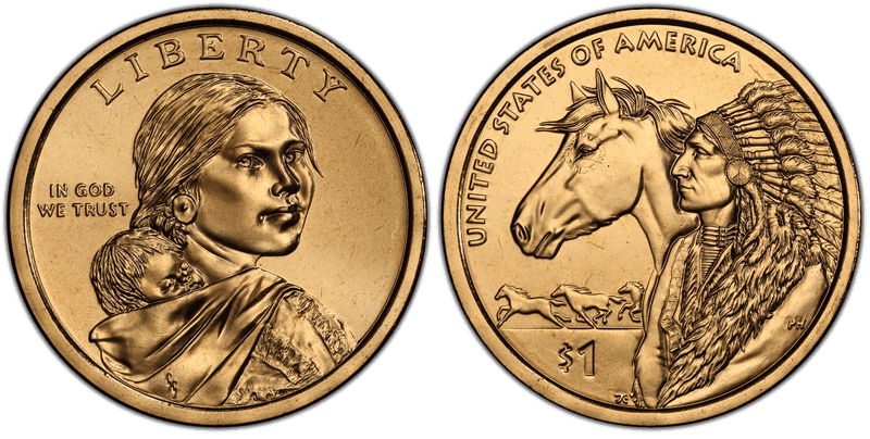2012 Native American Dollar