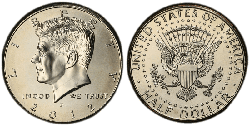 2012 (P) Kennedy Half Dollar