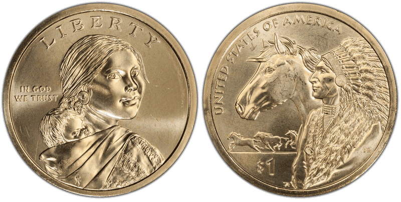 2012 (P) Native American Dollar - Position A