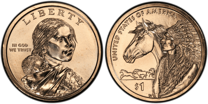 2012 (P) Native American Dollar - Position B