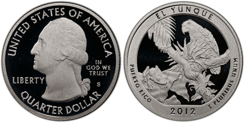 2012 (S) Proof El Yunque National Park - Silver Quarter