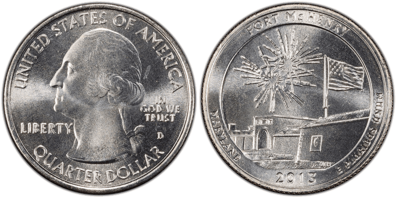 2013 America the Beautiful Washington Quarter