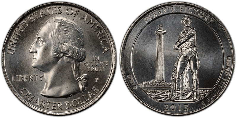 2013 (P) Perry's Memorial National Park Quarter