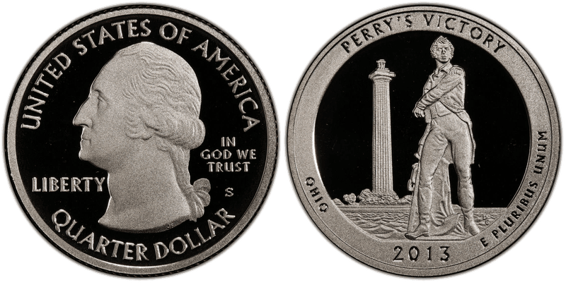 2013 (S) Proof Perry's Memorial National Park Quarter
