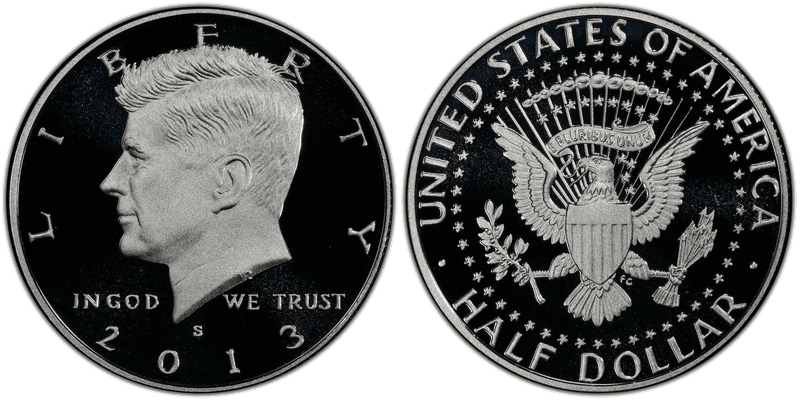 2013 (S) Proof Silver Kennedy Half Dollar